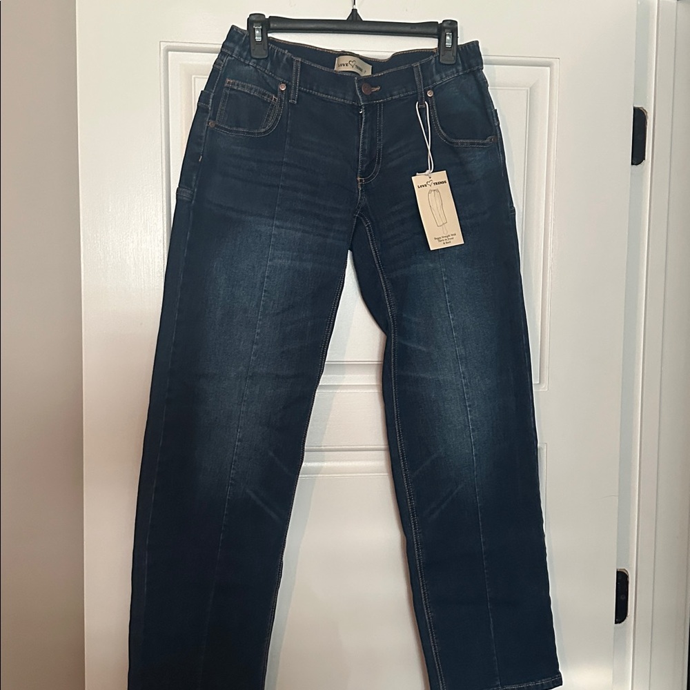 Love Trends Baggy Straight Jeans